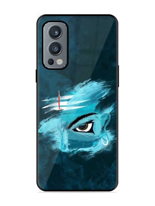 Lord Shiva Glossy Metal Phone Cover for Oneplus Nord 2 (5G) Zapvi