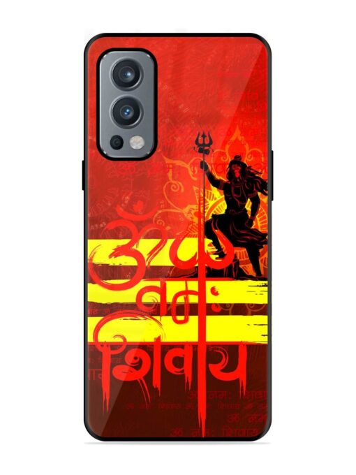 Illustration Lord Shiva Glossy Metal TPU Phone Cover for Oneplus Nord 2 (5G) Zapvi