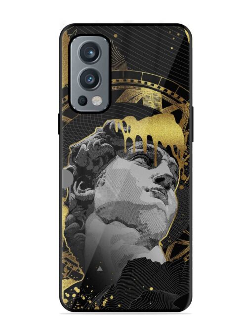 Roman Face Glossy Metal Phone Cover for Oneplus Nord 2 (5G) Zapvi