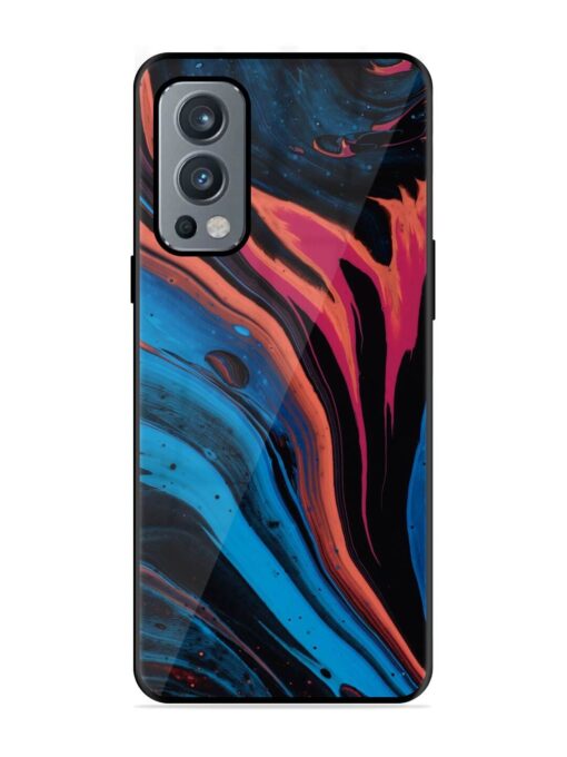 Liquefied Art Glossy Metal TPU Phone Cover for Oneplus Nord 2 (5G) Zapvi