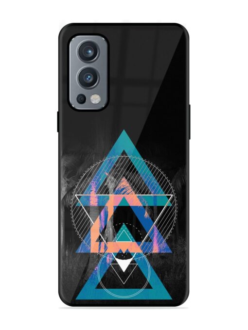 Indie Cross Glossy Metal Phone Cover for Oneplus Nord 2 (5G) Zapvi