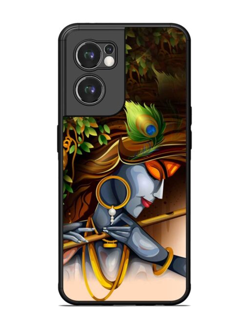 Krishna Glossy Metal Phone Cover for Oneplus Nord Ce 2 (5G) Zapvi