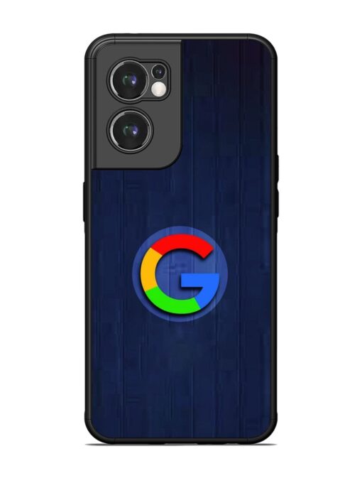 Google Logo Printed Glossy Metal TPU Phone Cover for Oneplus Nord Ce 2 (5G) Zapvi