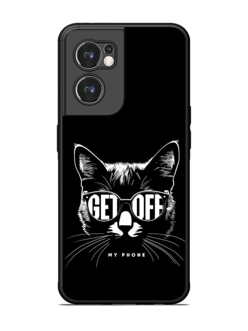 Get Off Glossy Metal TPU Phone Cover for Oneplus Nord Ce 2 (5G) Zapvi