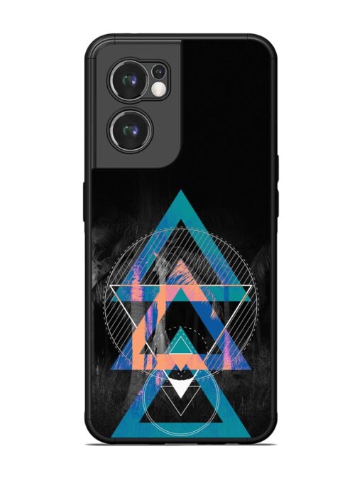 Indie Cross Glossy Metal Phone Cover for Oneplus Nord Ce 2 (5G) Zapvi