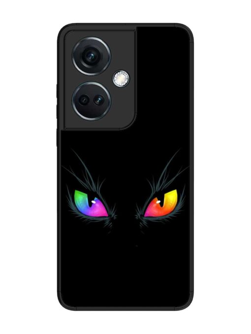 Cat Eyes Glossy Metal Phone Cover for Oneplus Nord Ce 3 (5G) Zapvi