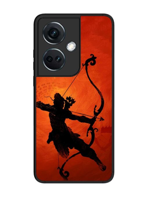 Illustration Lord Rama Glossy Metal Phone Cover for Oneplus Nord Ce 3 (5G) Zapvi