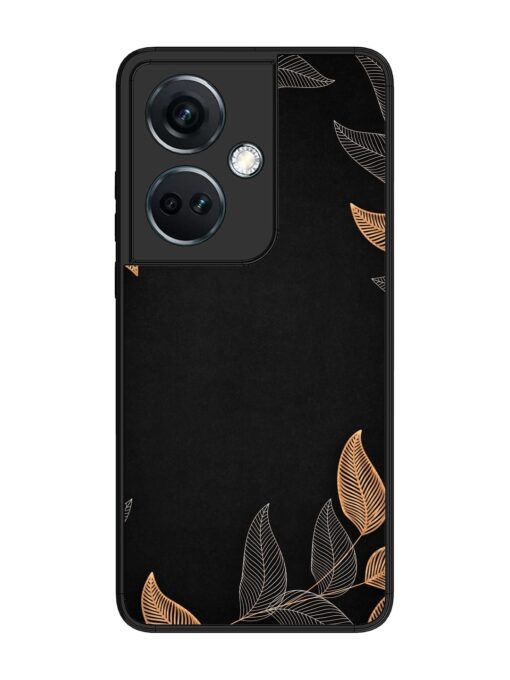 Foliage Art Glossy Metal Phone Cover for Oneplus Nord Ce 3 (5G) Zapvi