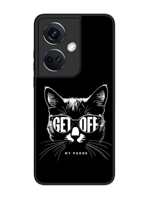 Get Off Glossy Metal TPU Phone Cover for Oneplus Nord Ce 3 (5G) Zapvi