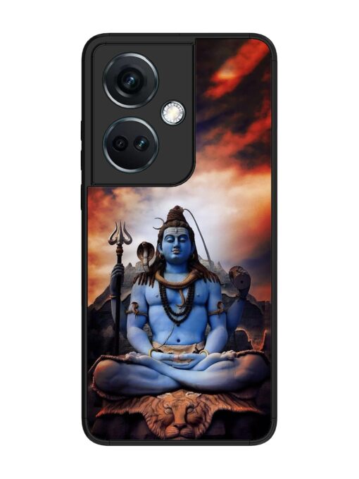 Jai Jai Shiv Glossy Metal Phone Cover for Oneplus Nord Ce 3 (5G) Zapvi