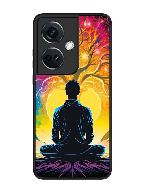 Mind Colourful Glossy Metal Phone Cover for Oneplus Nord Ce 3 (5G) Zapvi