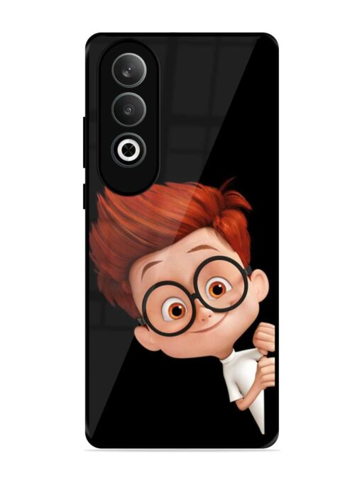 Smart Boy Cartoon Glossy Metal Phone Cover for Oneplus Nord Ce 4 (5G) Zapvi