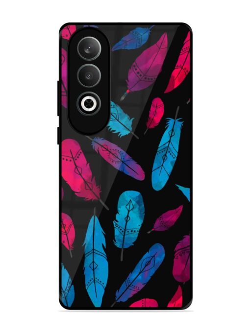 Feather Art Glossy Metal Phone Cover for Oneplus Nord Ce 4 (5G) Zapvi