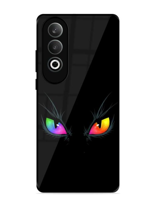 Cat Eyes Glossy Metal Phone Cover for Oneplus Nord Ce 4 (5G) Zapvi