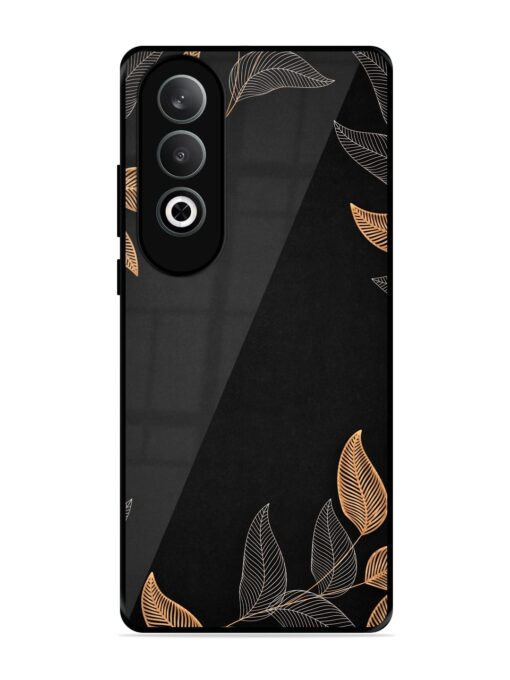 Foliage Art Glossy Metal Phone Cover for Oneplus Nord Ce 4 (5G) Zapvi