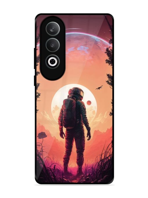 Red Sky At Morning Glossy Metal Phone Cover for Oneplus Nord Ce 4 (5G) Zapvi