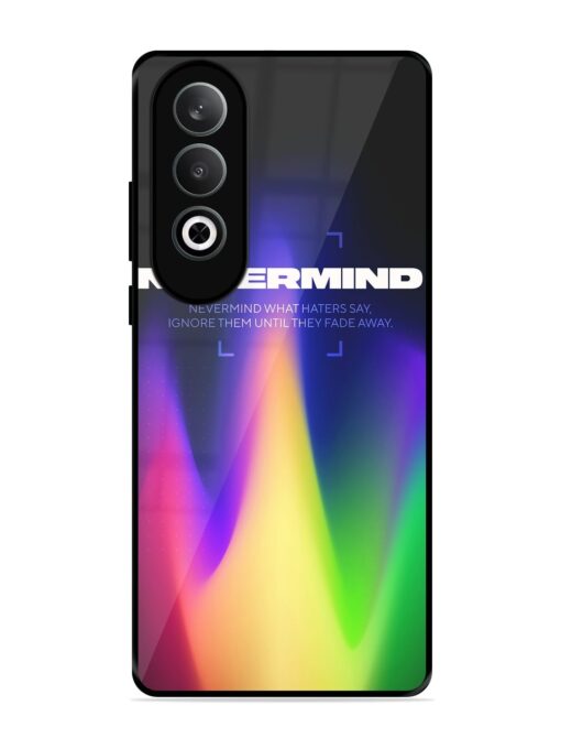 Nevermind Glossy Metal Phone Cover for Oneplus Nord Ce 4 (5G) Zapvi