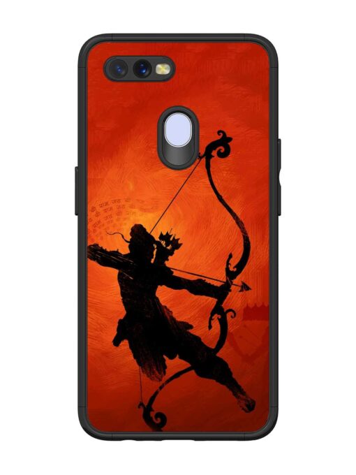 Illustration Lord Rama Glossy Metal Phone Cover for Oppo A12 Zapvi