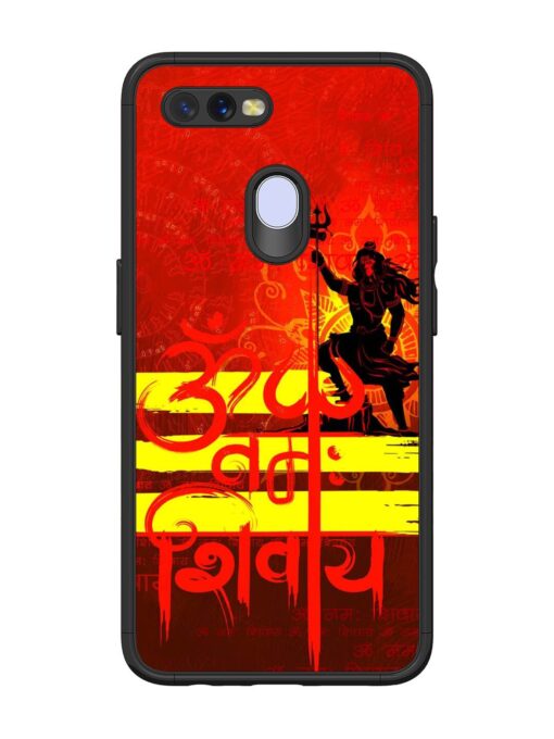 Illustration Lord Shiva Glossy Metal TPU Phone Cover for Oppo A12 Zapvi