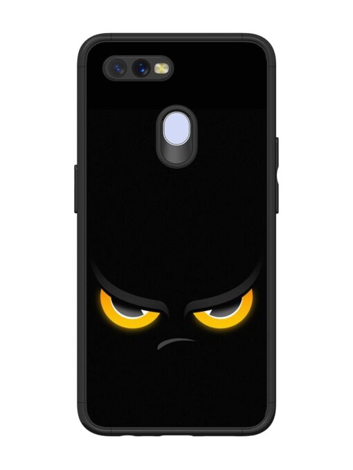 Scary Yellow Eye Glossy Metal TPU Phone Cover for Oppo A12 Zapvi