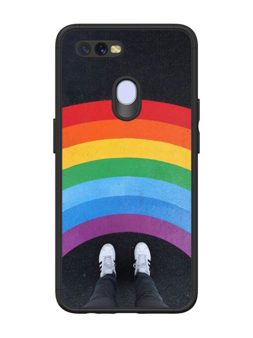 Legs Rainbow Glossy Metal TPU Phone Cover for Oppo A12 Zapvi