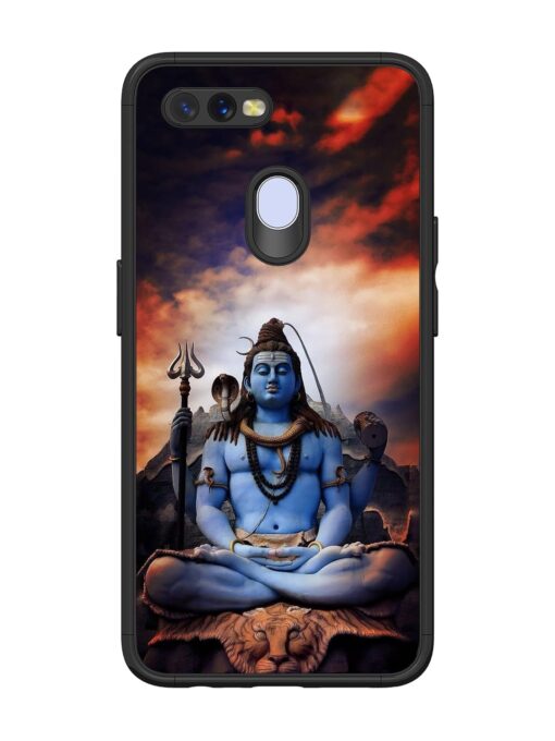 Jai Jai Shiv Glossy Metal Phone Cover for Oppo A12 Zapvi