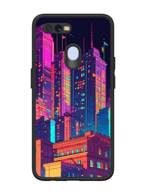 City View Glossy Metal Phone Cover for Oppo A12 Zapvi