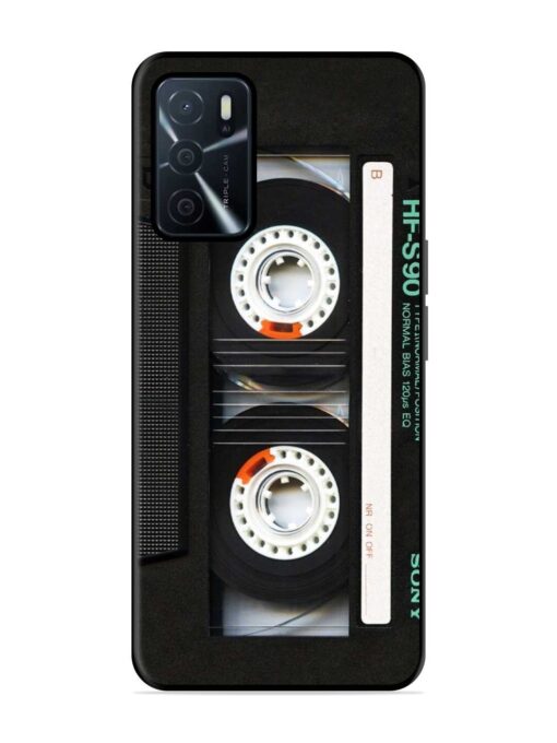 Sony Hf-S90 Cassette Glossy Metal Phone Cover for Oppo A16 Zapvi