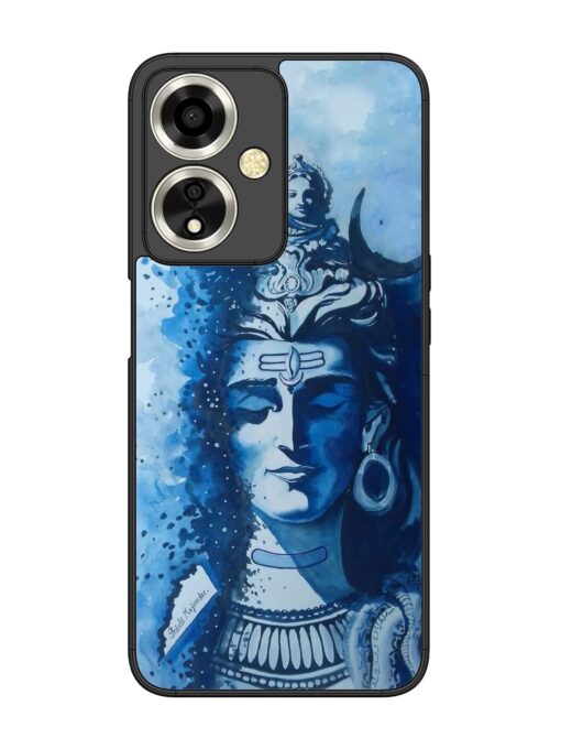 Shiv Art Glossy Metal Phone Cover for Oppo A59 (5G) Zapvi