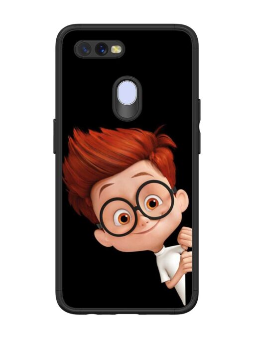 Smart Boy Cartoon Glossy Metal Phone Cover for Oppo A5S Zapvi