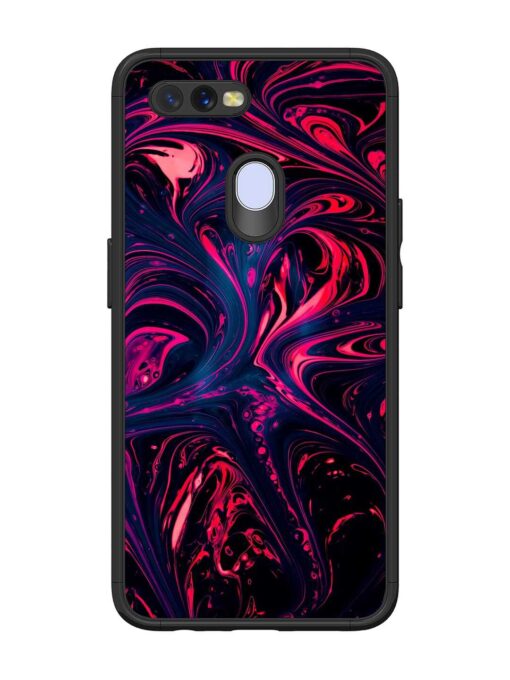 Abstract Background Glossy Metal Phone Cover for Oppo A5S Zapvi