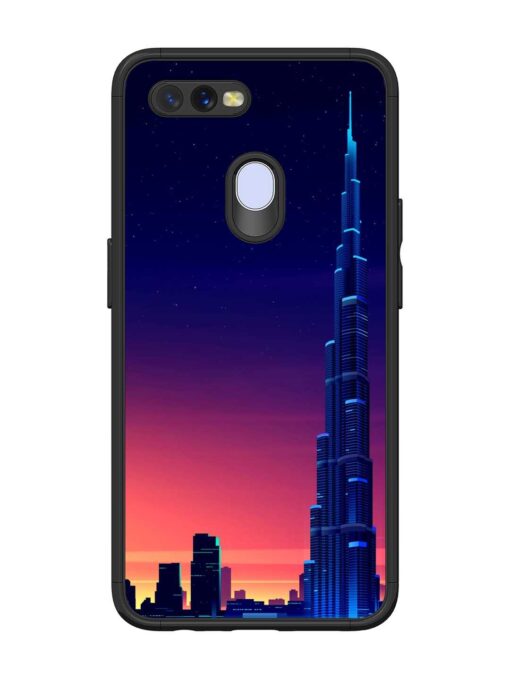 Burj Khalifa Abstract Glossy Metal Phone Cover for Oppo A5S Zapvi