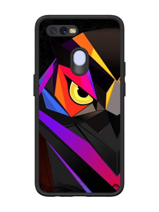 Wpap Owl Glossy Metal Phone Cover for Oppo A5S Zapvi