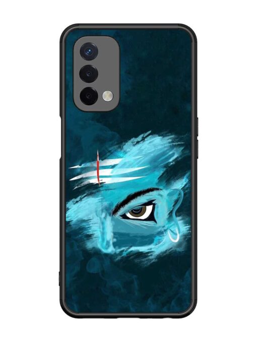 Lord Shiva Glossy Metal Phone Cover for Oppo A74 (5G) Zapvi