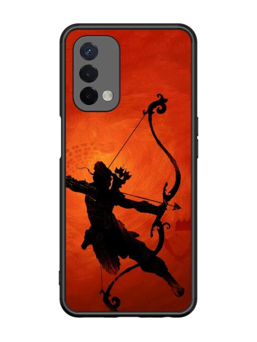 Illustration Lord Rama Glossy Metal Phone Cover for Oppo A74 (5G) Zapvi