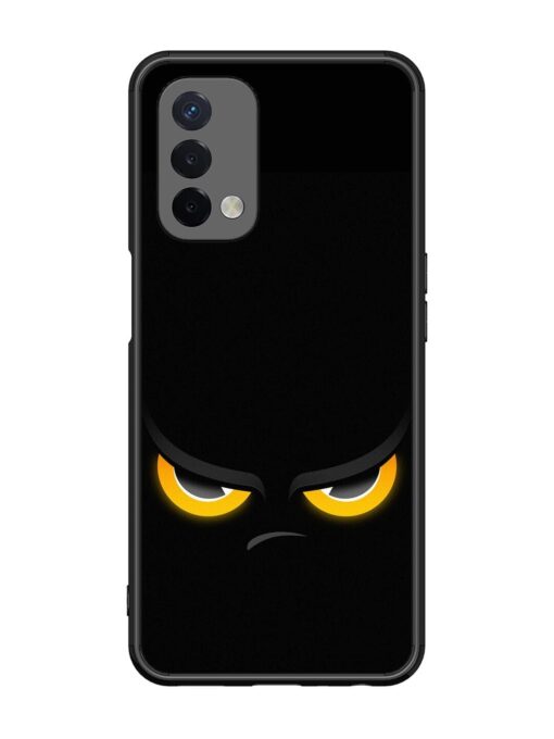 Scary Yellow Eye Glossy Metal TPU Phone Cover for Oppo A74 (5G) Zapvi