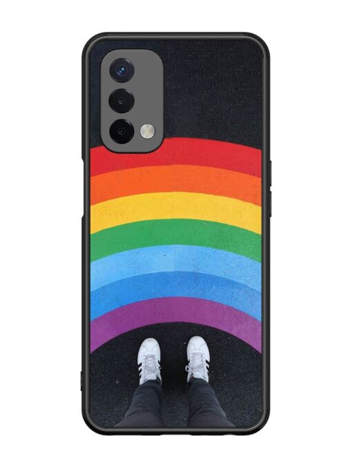 Legs Rainbow Glossy Metal TPU Phone Cover for Oppo A74 (5G) Zapvi