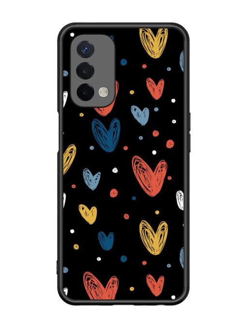 Happy Valentines Day Glossy Metal TPU Phone Cover for Oppo A74 (5G) Zapvi