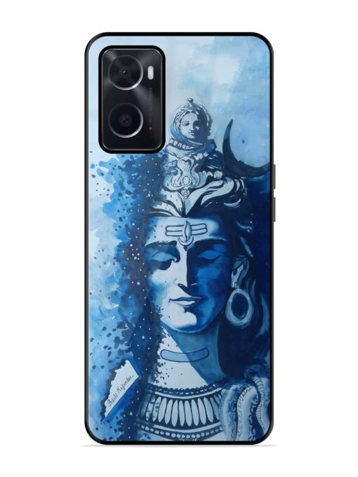 Shiv Art Glossy Metal Phone Cover for Oppo A76 Zapvi