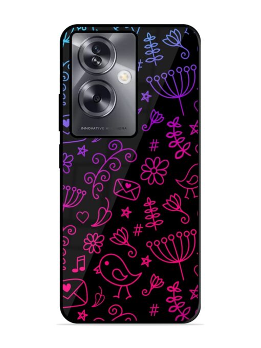 Cool Girly Glossy Metal Phone Cover for Oppo A79 (5G) Zapvi