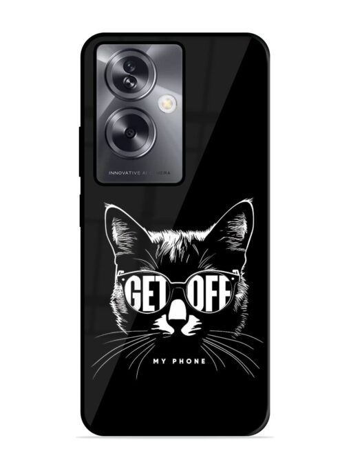 Get Off Glossy Metal TPU Phone Cover for Oppo A79 (5G) Zapvi