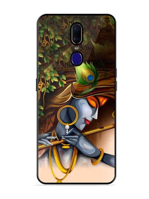 Krishna Glossy Metal Phone Cover for Oppo F11 Zapvi