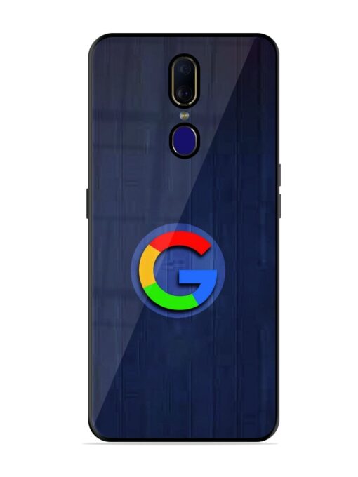 Google Logo Printed Glossy Metal TPU Phone Cover for Oppo F11 Zapvi