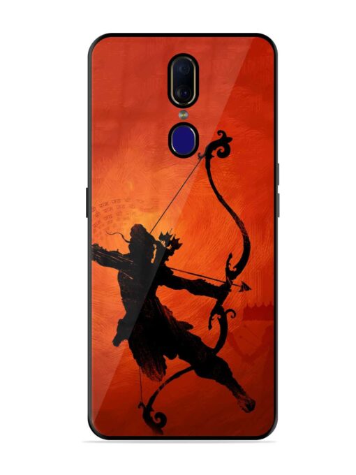 Illustration Lord Rama Glossy Metal Phone Cover for Oppo F11 Zapvi