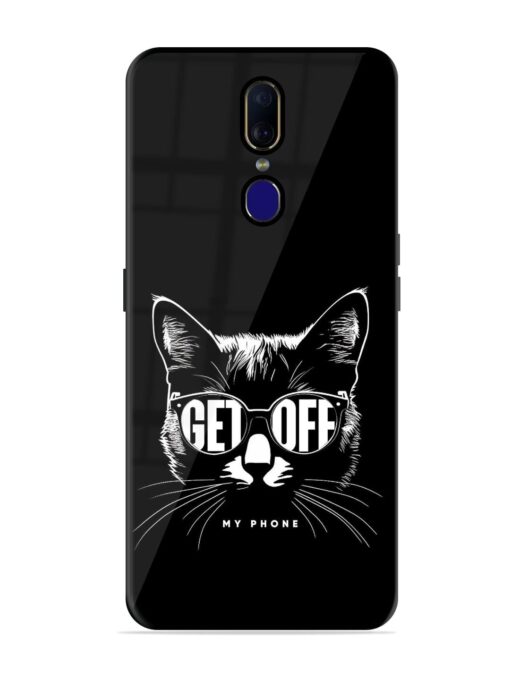 Get Off Glossy Metal TPU Phone Cover for Oppo F11 Zapvi