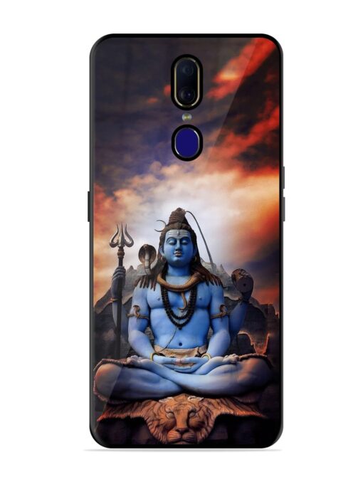 Jai Jai Shiv Glossy Metal Phone Cover for Oppo F11 Zapvi