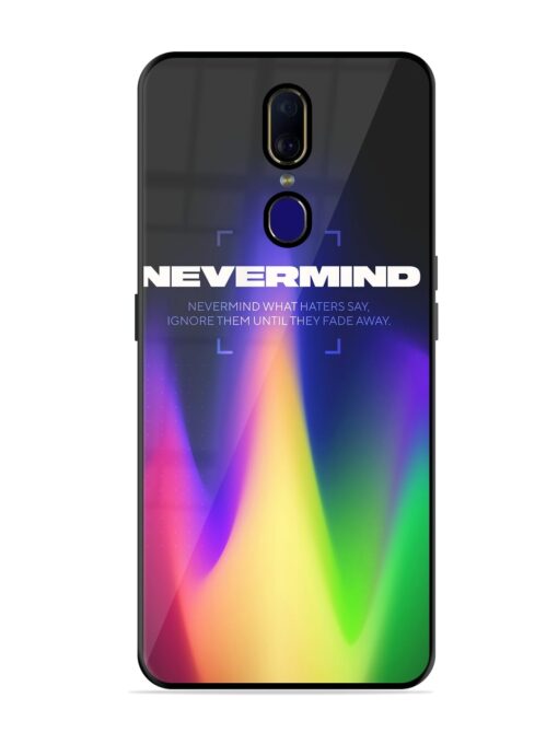 Nevermind Glossy Metal Phone Cover for Oppo F11 Zapvi