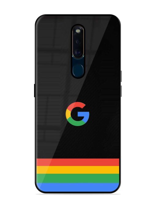 Google Logo Art Glossy Metal Phone Cover for Oppo F11 Pro Zapvi