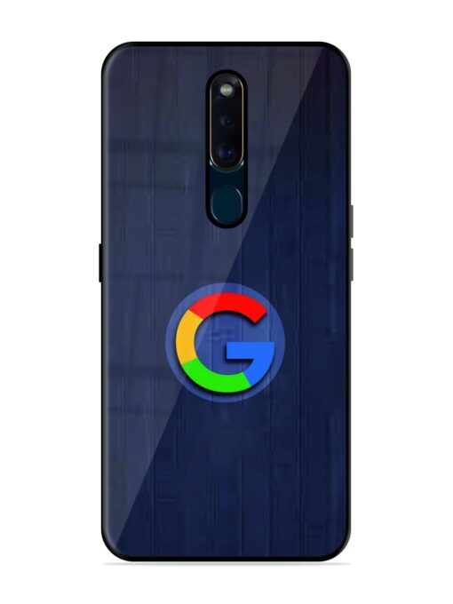 Google Logo Printed Glossy Metal TPU Phone Cover for Oppo F11 Pro Zapvi