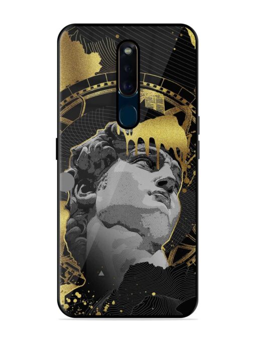 Roman Face Glossy Metal Phone Cover for Oppo F11 Pro Zapvi